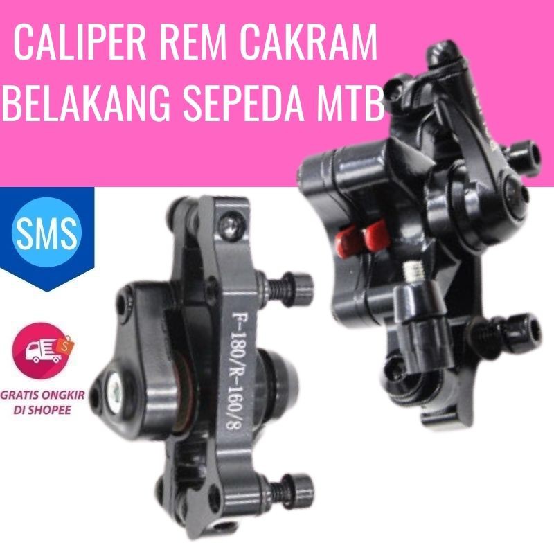 Caliper Rem Cakram Belakang Sepeda MTB Komponen Sepeda Gunung