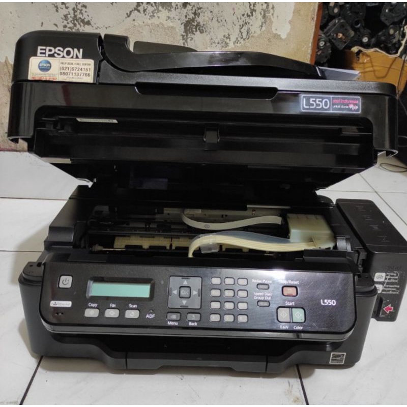 PRINTER EPSON L550 series scan copy ADF Unit Printer L550