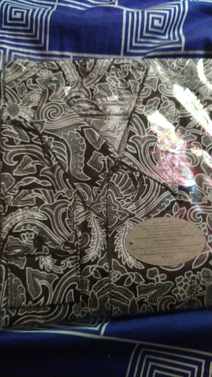 Size M L Xl Xxl Xxxl Bswart Batik Hrb026 Kenongo Hem Pendek Padi Pekalongan M L Xl Batik Pria Murah