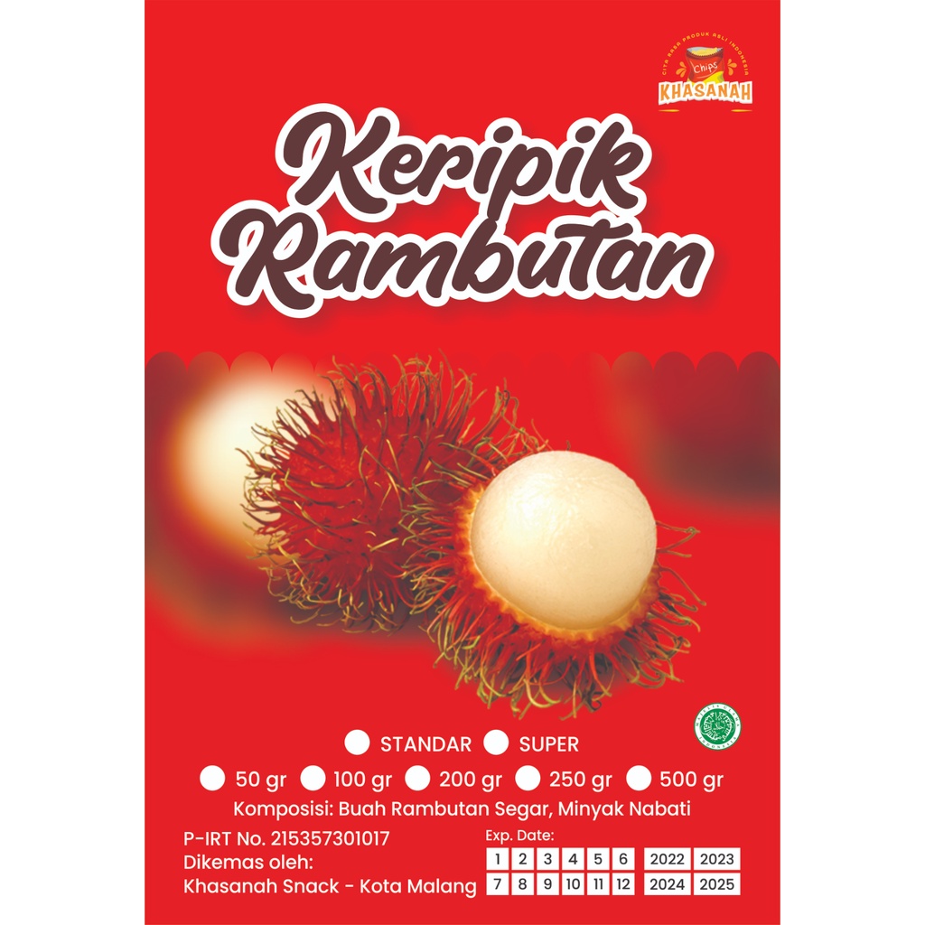 

KERIPIK BUAH RAMBUTAN