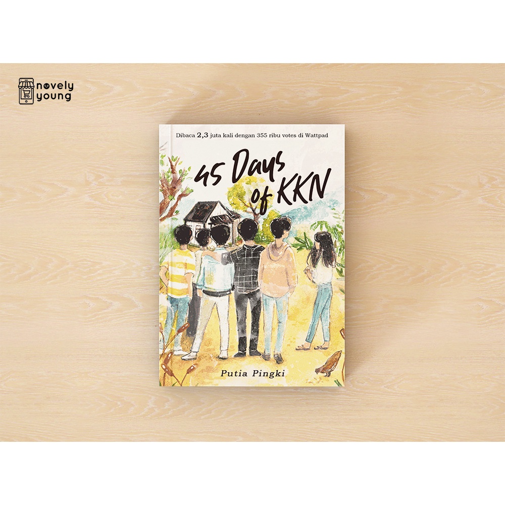 Novel 45 Days of KKN - Putia Pingki - Akad - Gratis Biaya Packing