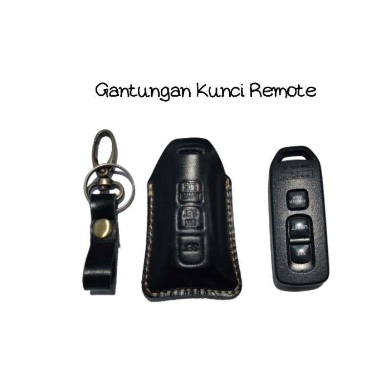 Gantungan Kunci Motor Kulit Asli Sarung Remote Motor Sarung Remote Korek Api