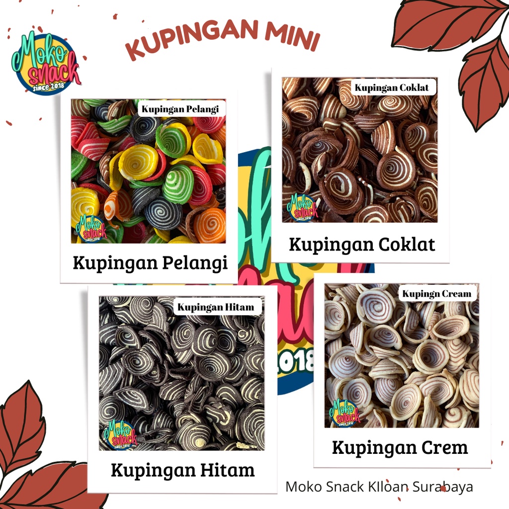 

Snack Kiloan Kuping gajah mini 250 gr