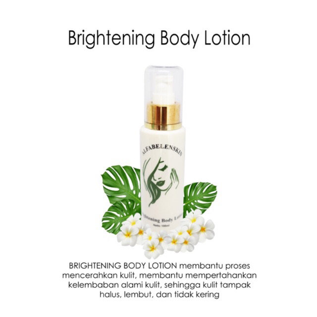 Brightening Body Lotion Alfabelenskin