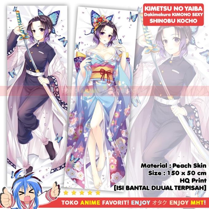 Jual Sarung Bantal Anime Dakimakura Kimetsu No Yaiba Shinobu Kocho Sexy Sdg Es Shopee