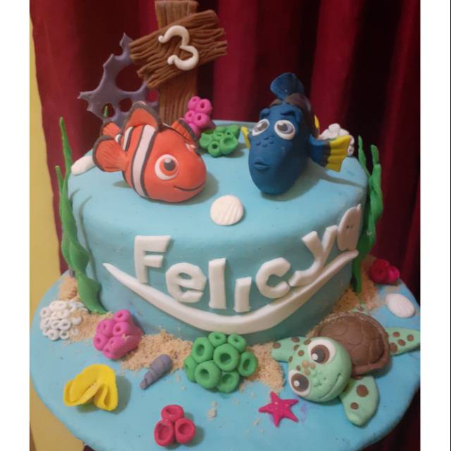 

kue ulang tahun nemo