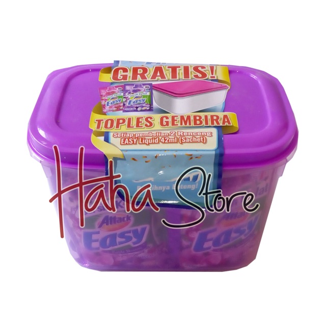 Detergent Cair Attack Easy Sachet