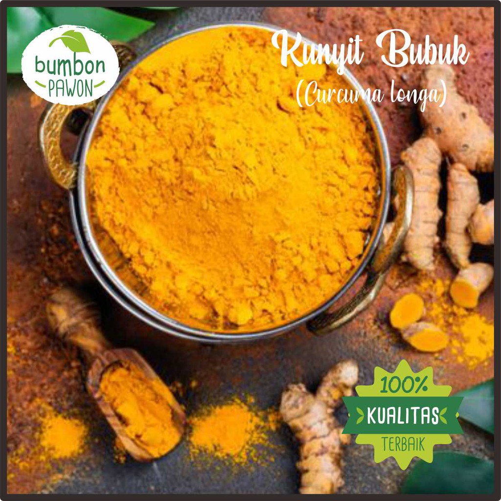

Kunyit Bubuk Murni Ground Turmeric Rempah JSR.