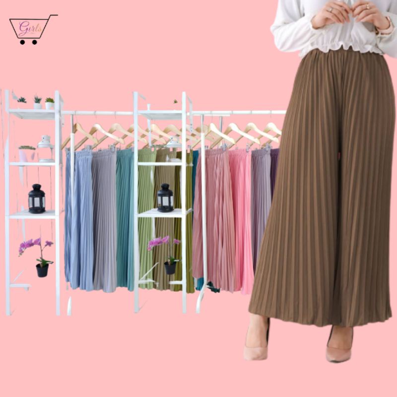 CELANA KULOT PLISKET PREMIUM JUMBO M FIT TO XXL-3