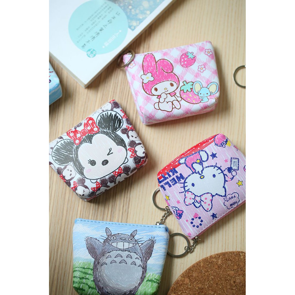 Dompet Koin Kunci Korean cartoon waterproof creative