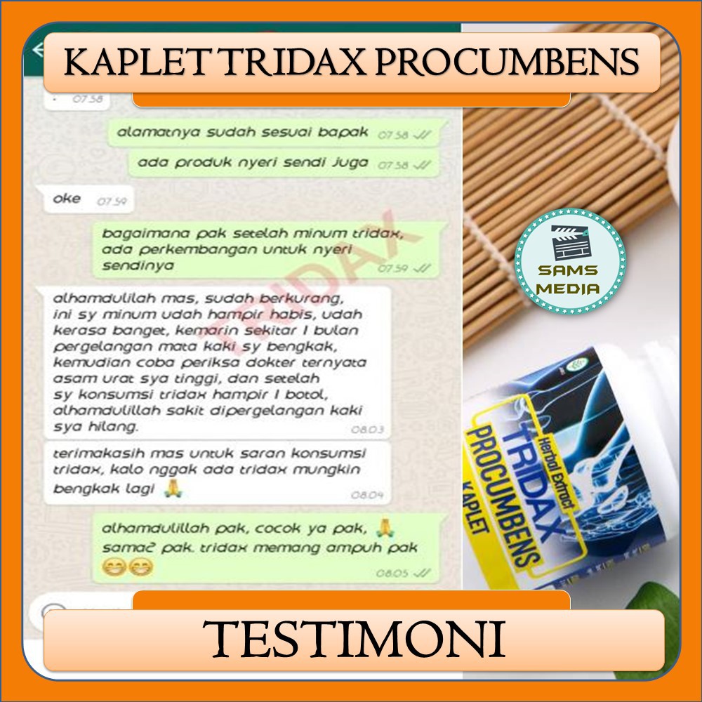 (BISA COD) Tridax Procumbens Kaplet Original | Obat Nyeri Sendi Rematik Asam Urat Ampuh