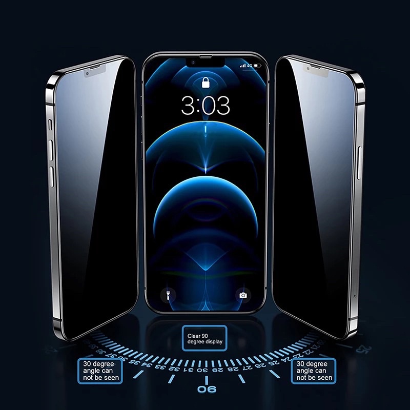 ( PRIVACY &amp; MATTE ) gorilla glass screen protector anti fingerprint tempered glass for iphone x xs max xr 11 12 13 14 pro max