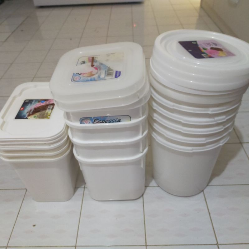 Ember bekas es krim 8 liter diamond aice indoeskrim