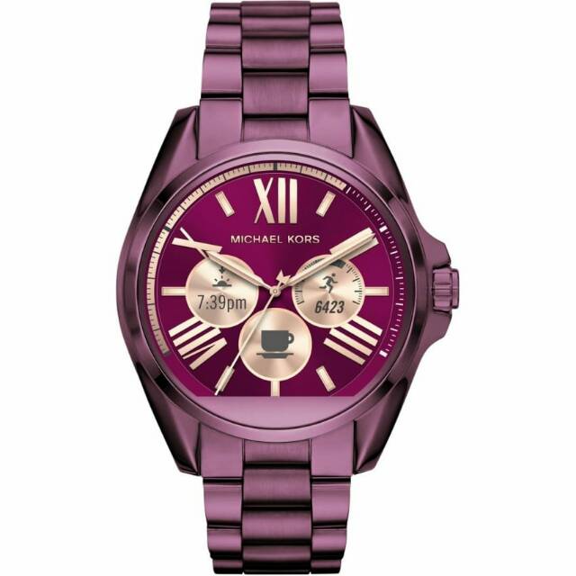 michael kors plum smartwatch