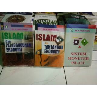 Paket 3 Buku Ekonomi Islam Umer Chapra Islam Pembangunan Ekonomi ...