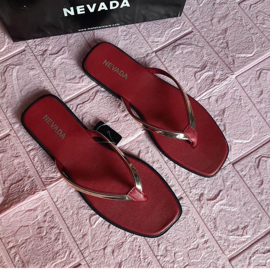 『LARIS』 Sandal jepit nevada terbaru Sandal jepit lis nevada new