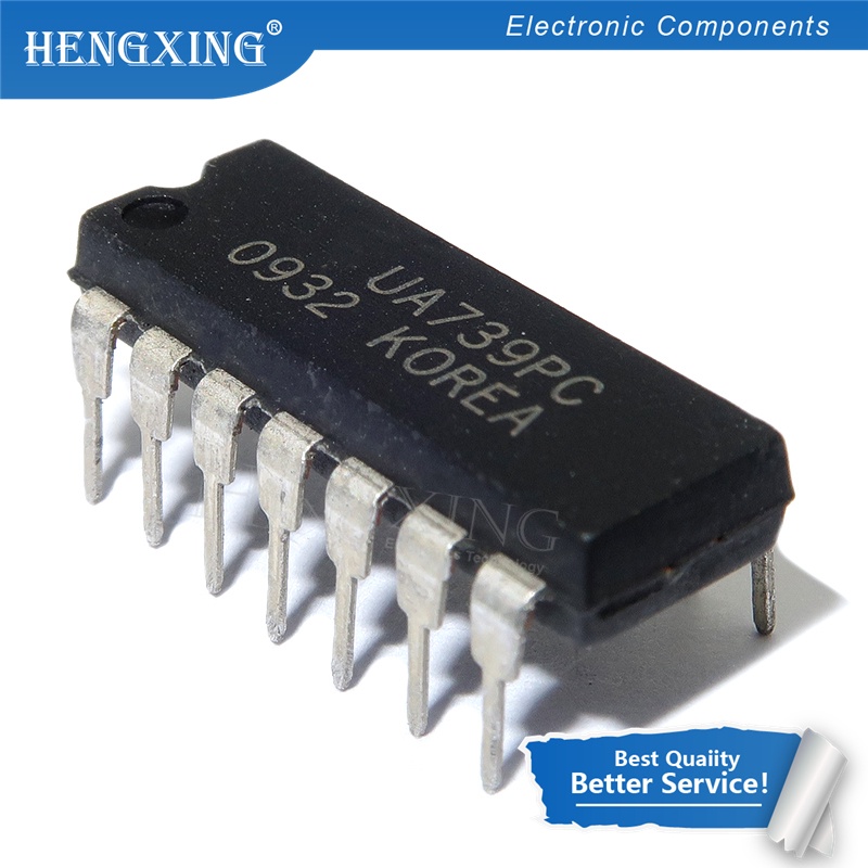 50pcs Ic UA739PC UA739 DIP-14