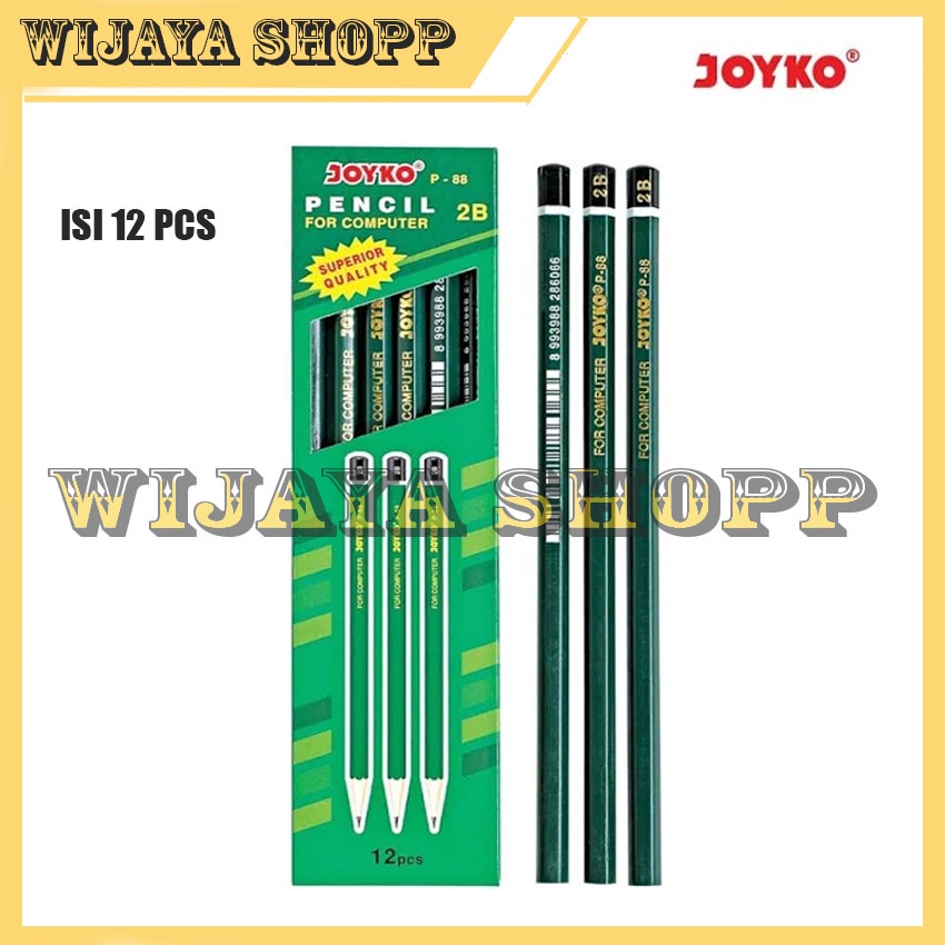 

Pensil Joyko P-88 / 2B / 1 BOX 12 PCS - Wijaya Maju Cell