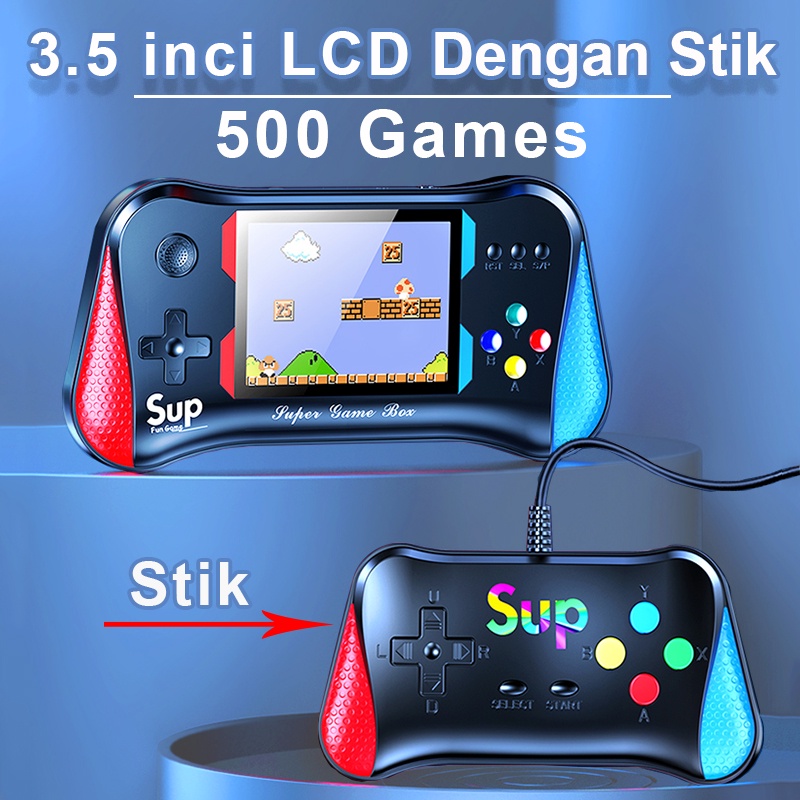 Game boy layar besar LCD 3.5 inci game bot gembot game konsol game gimbot game game console gameboy 