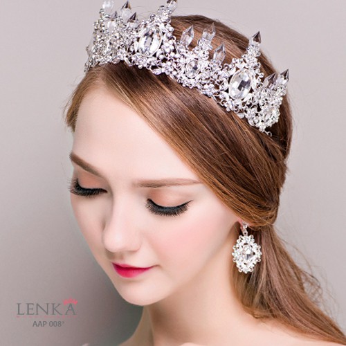 [STOK TERBATAS] BRIDAL EARRINGS AKSESORIS PENGANTIN PESTA WANITA ANTING AAP008