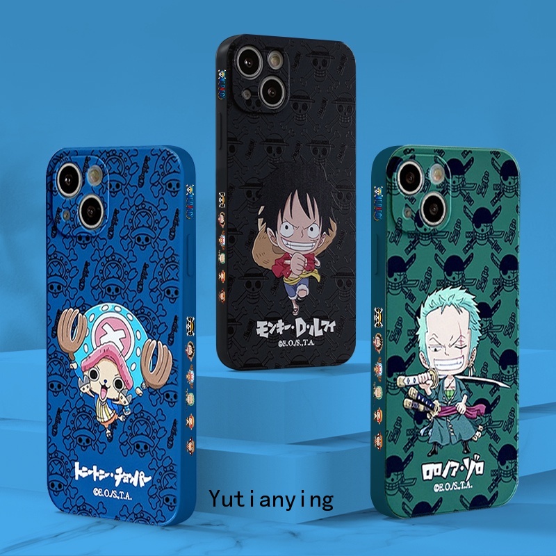 Poco X3 Pro Case Redmi Note11 10 10s 10pro Max Note9 Note8 POCO X3 NFC M3 Redmi 12C A1 10C 10A 10 9 9A 9T 9C NFC One Piece Motif Samping Kartun Lucu Soft TPU Cover