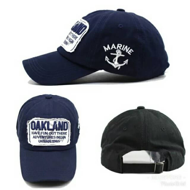 TOPI BASEBALL OAKLAND || TOPI IMPORT || BASEBALL CAPS