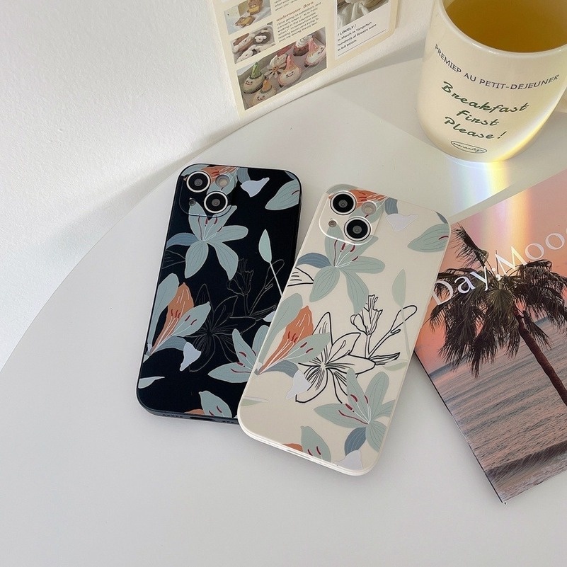 Soft Case Motif Bunga Untuk Samsung A14 A04e A04s A04 A03s A03 A13 A12 A22 A32 A73 A53 A33 A23 A02s A72 A52 A52s A54 A34 A71 A51 A50 A50s A30s A11 M11 S22 S23 Ultra Fashion Flower Precision Hole Soft TPU Phone Case