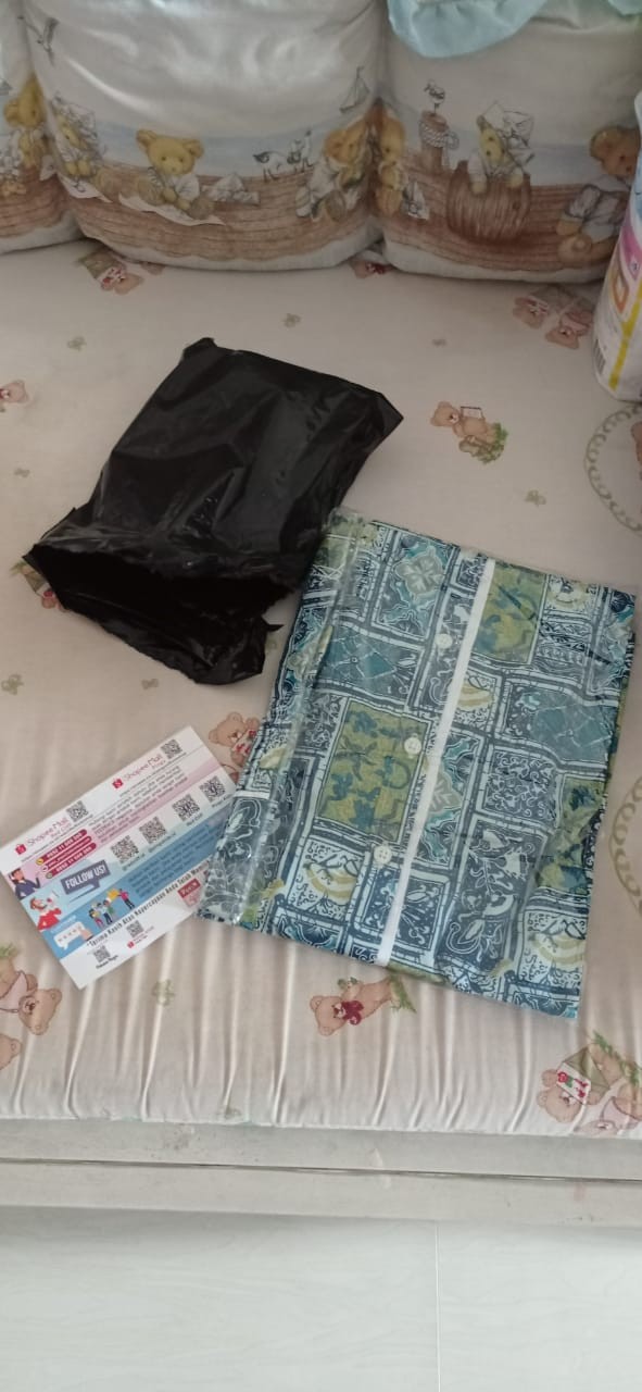 Redcliff P1013jg Mi - Kemeja Batik Pria Lengan Pendek