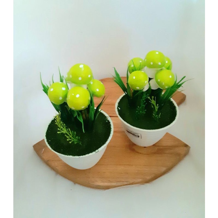 rangkaian jamur artificial bunga artificial bunga hias bunga palsu-1