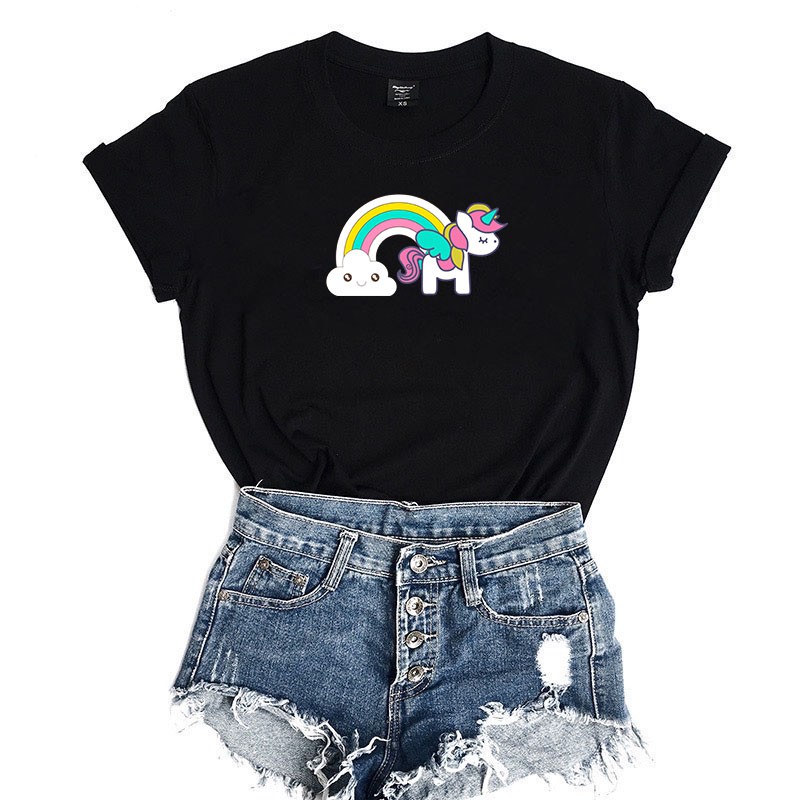 kaos unicorn cloud / kaos unicorn / kaos wanita / KATUN 24S