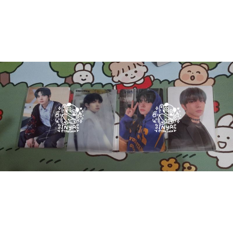 Photocard Heeseung LD PWS Hoodie TC Companion d:a No ver Bene Weverse d:a Global Sunghoon