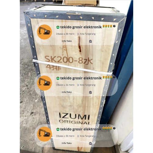 Radiator Kobelco SK200-8 Import Aluminium YN05P000585001