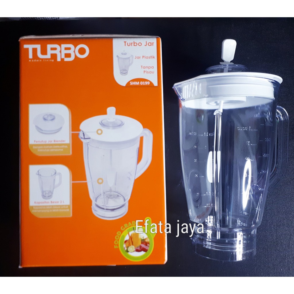 gelas plastik blender turbo EHM 8098, EHM 8099 ORIGINAL