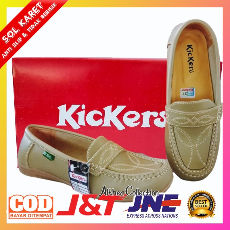 Sepatu Kerja Kickers  Wanita  Terbaru R04 Shopee  Indonesia