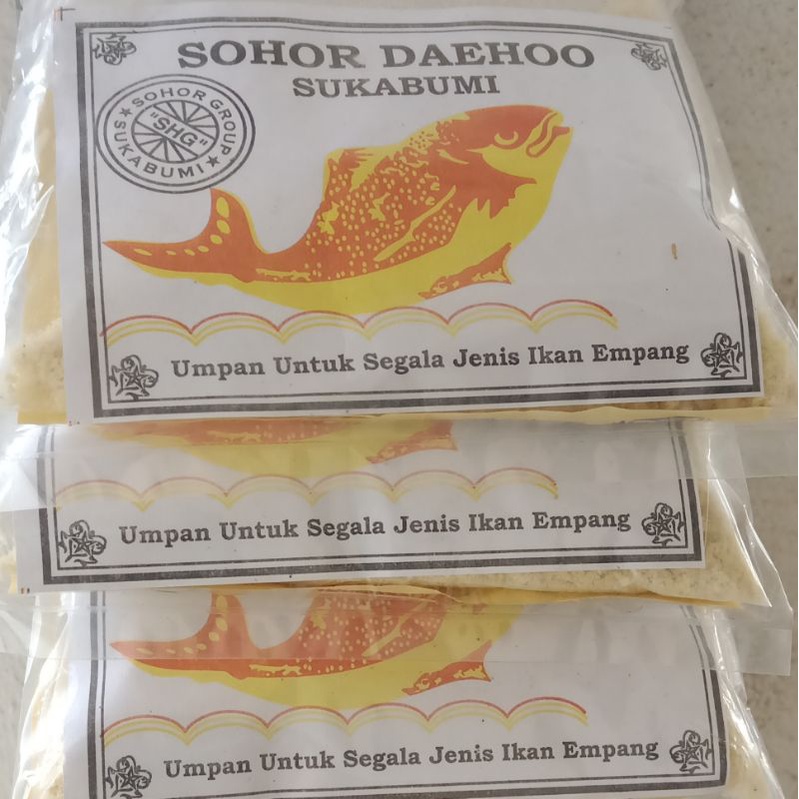 Umpan mancing ikan mas Sohor daehoo sukabumi#