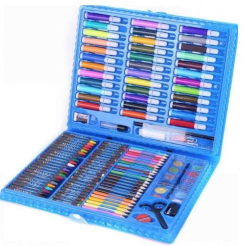 

[KODE RZ9YS] Crayon krayon / oil pastel Crayon Set / Art Set / Peralatan Gambar Lukis isi 150 Alat Lukis Cat Warna Cat Air
