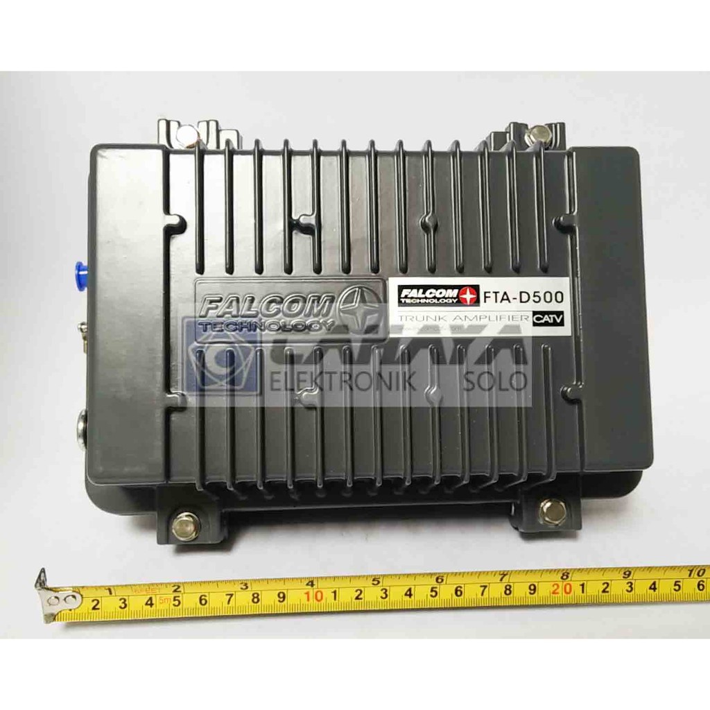 Falcom Booster FTA D500 Outdoor CATV Trunk Amplifier 2 Output D 500
