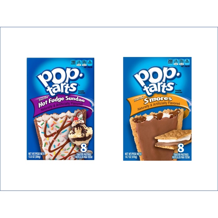 

INSTANT-CAMILAN- KELLOGGS POP TARTS 8 TOASTER PASTRIES - PASTRI IMPOR ISI 8 PASTRI - B1G3CHERRY3SEPT