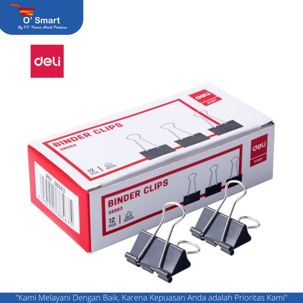 

DELI Binder Klip E38563 31mm No.155