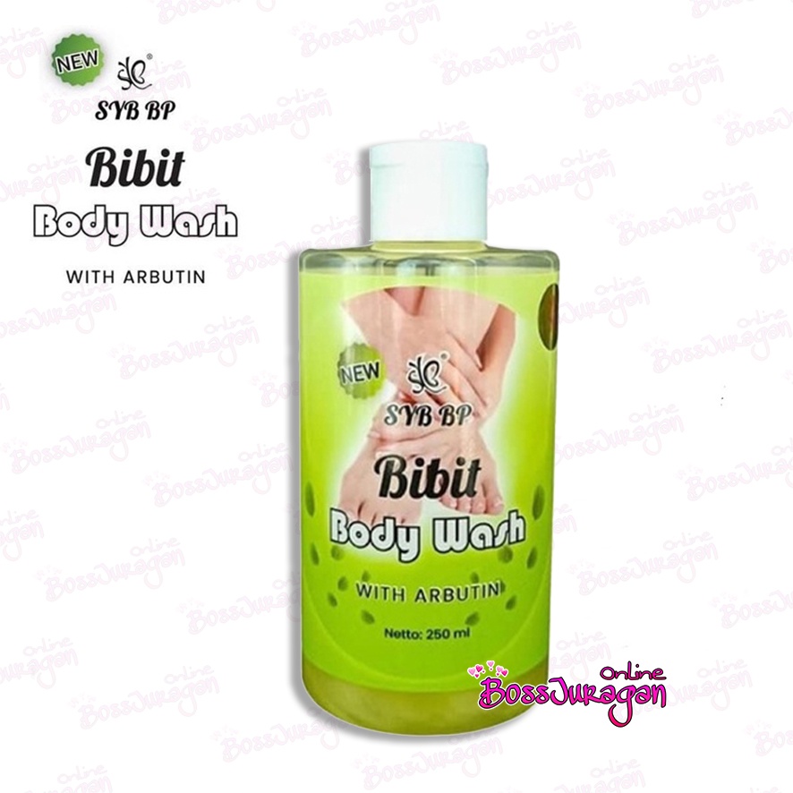 (BOSS) [KECIL] SYB BODY WASH BIBIT PEMUTIH 250 ML / SABUN MANDI BIBIT PEMUTIH SYB