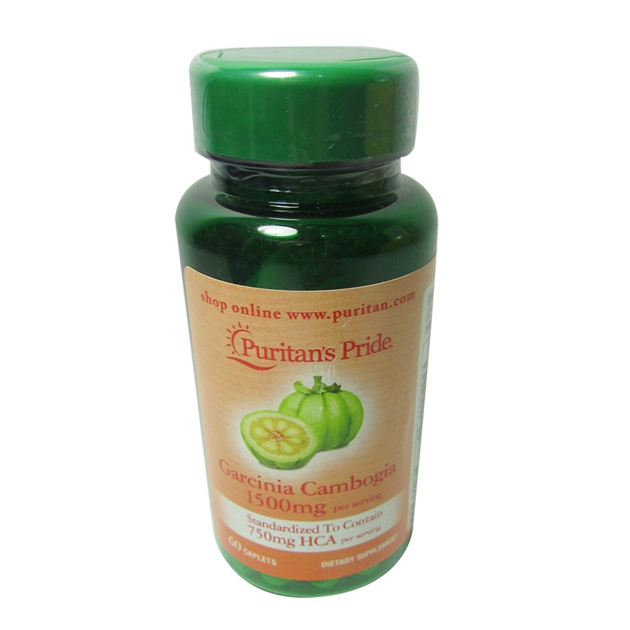 Puritan's Pride Garcinia Cambogia 1500 mg Isi 60 Kapsul Pelangsing