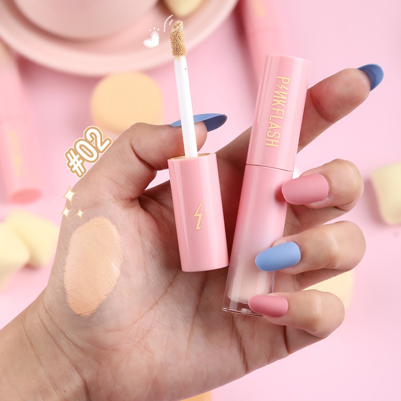 PINKFLASH #OhMyBreath Liquid Concealer Tahan Air Tahan Lama-02