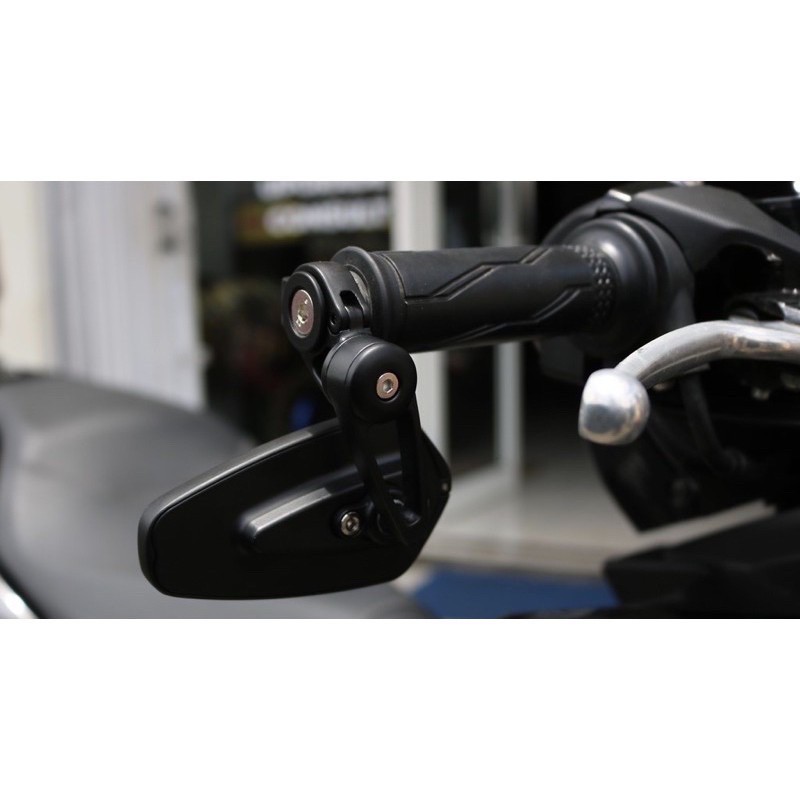 SPION JALU OVAL SPION BAR END OVAL UNIVERSAL NMAX/AEROX/VARIO/BEAT/VIXION/XABRE/R15/CBR DLL-Black