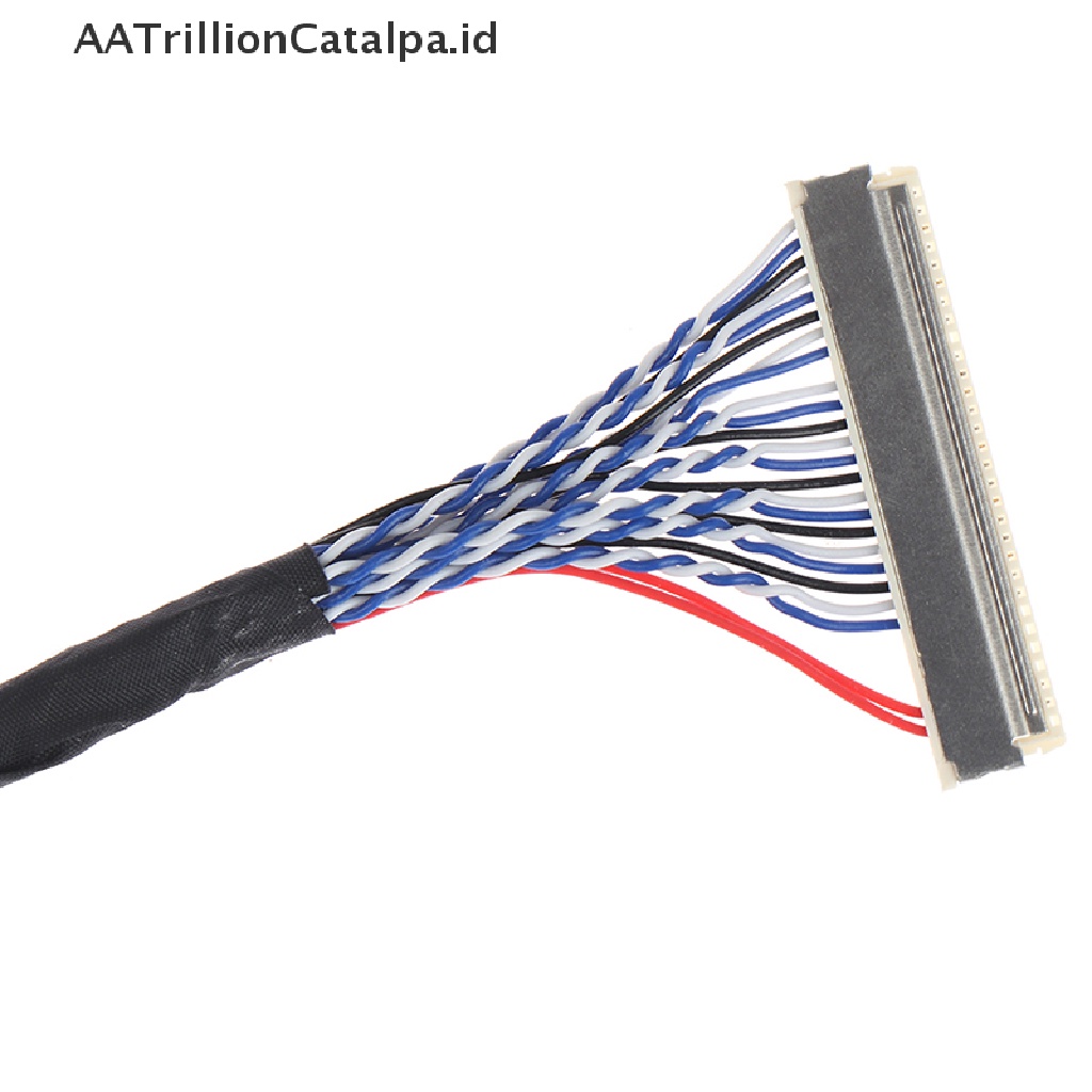 Aatrillioncatalpa 15pcs Kabel LVDS 10-65inch 20-50pin 6bit 8bit