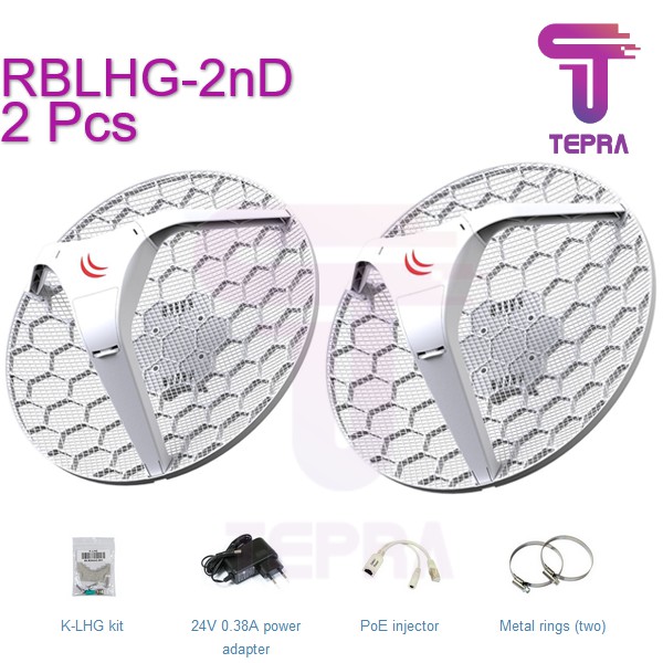 MikroTik LHG 2 RBLHG-2nD 2 Pcs/Pack