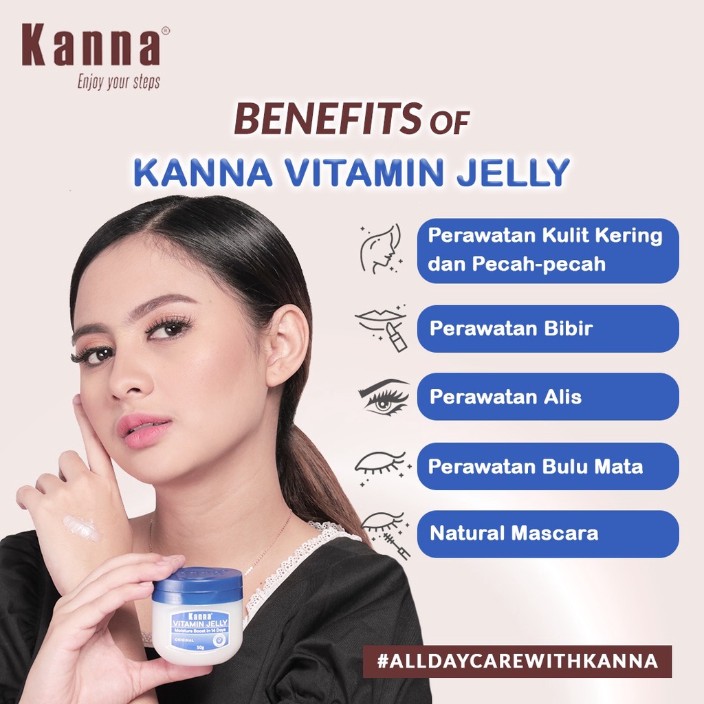 KANNA VITAMIN JELLY MOISTURE BOOTS IN 14 DAYS ALOE VERA 50GR