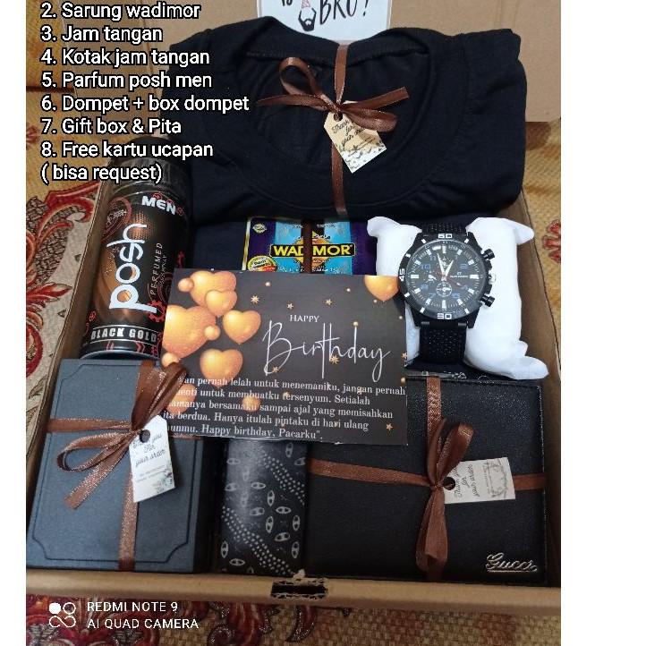 

Limited Stock |LR25 |Hampers Cowo kekinian/ Kado ulang tahun cowo/ Kado sempro/ anniversary/