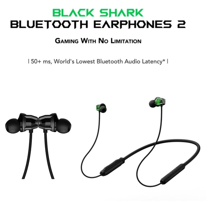 BLACK SHARK BLUETOOTH EARPHONES 2 - Headset Gaming Blackshark