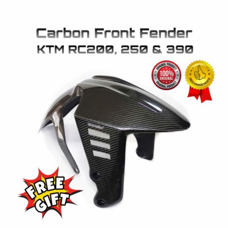 Carbonstar Spakbor Depan Carbon KTM RC200 RC250  RC390