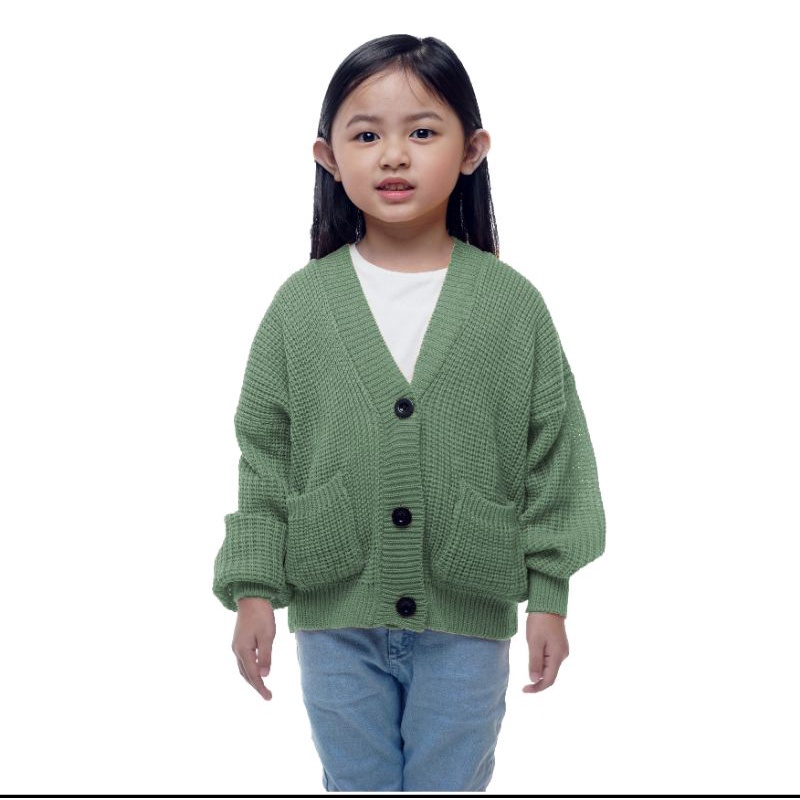 Sweater Rajut Anak | Cardigan Anak Unisex | Cardy Cropp